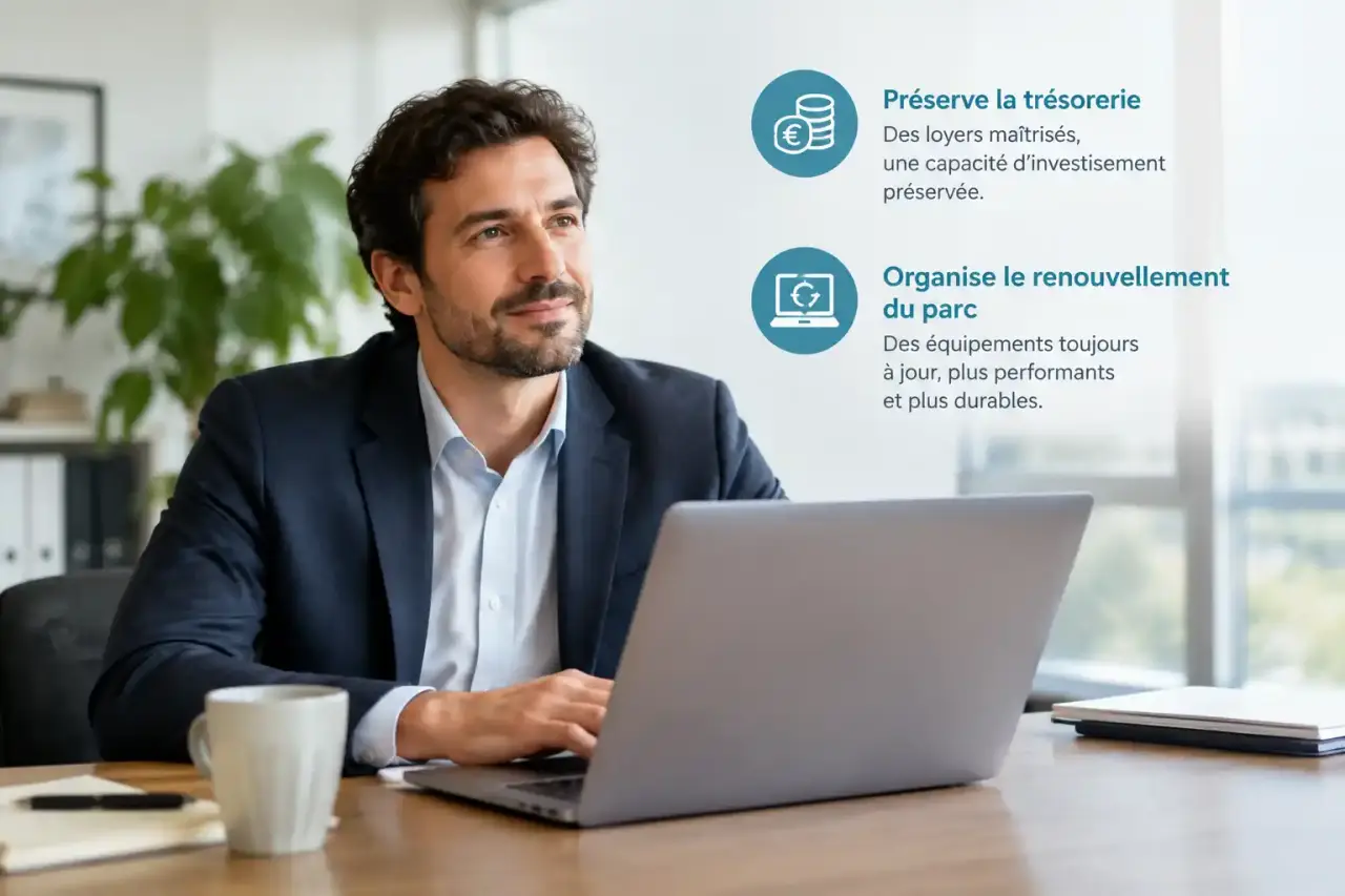 Une solution de financement IT préserve la trésorerie et organise le renouvellement du parc