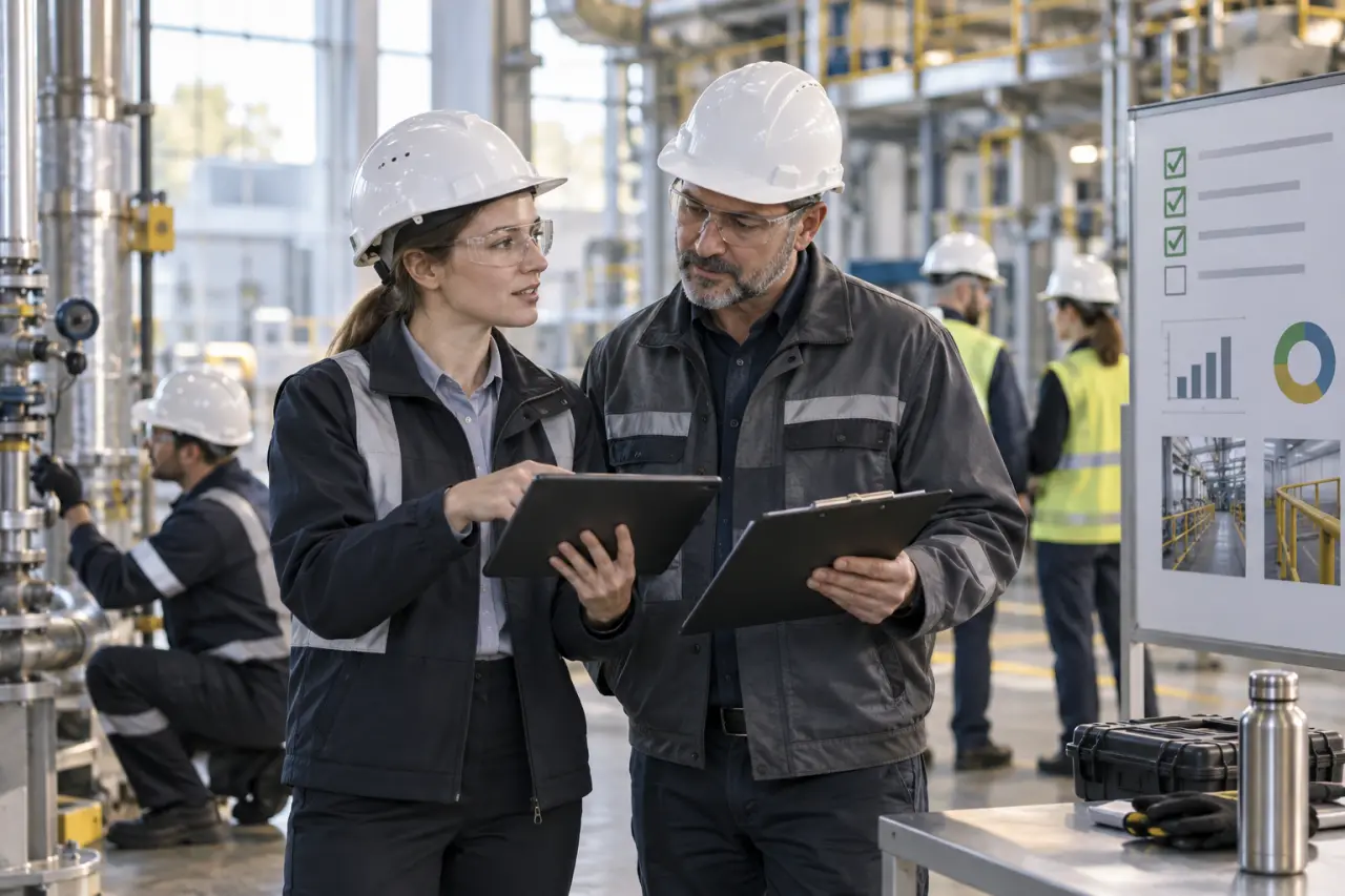 Un cabinet de conseil QSE transforme les écarts en actions suivies sur le terrain